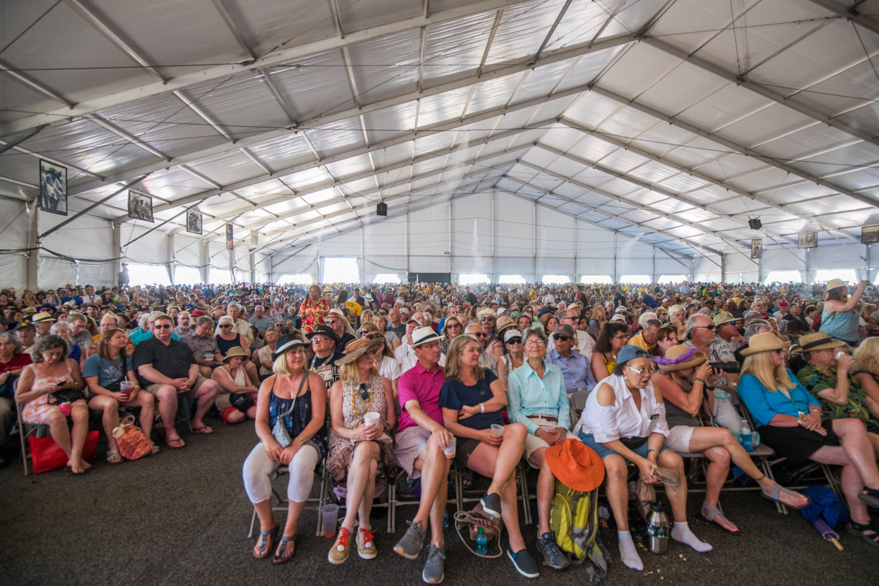 Les foules du festival de jazz